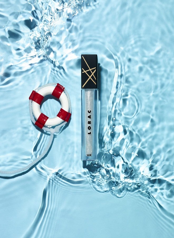 LORAC LUX Diamond Lip Gloss | Genuine Diamond Dust | Non-Sticky | High Tide White - Image 5