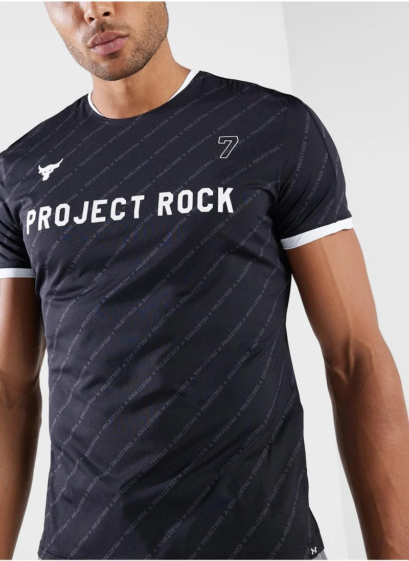 اندر ارمور Project Rock Rugby Shirt