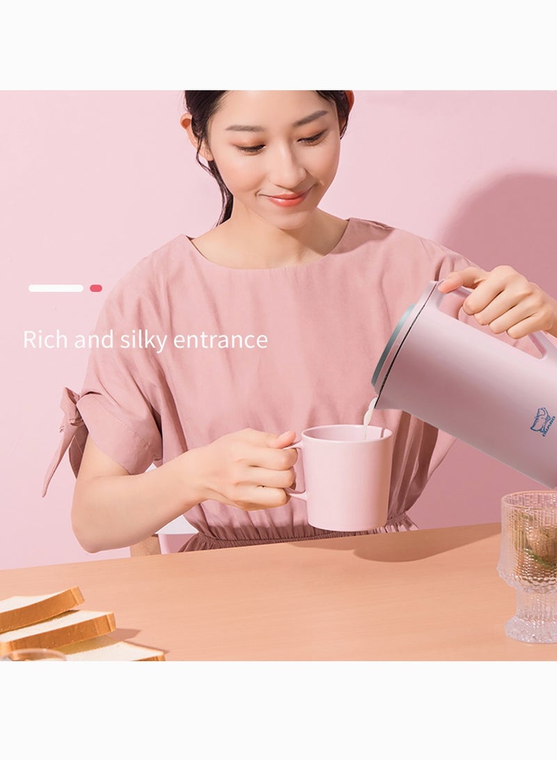 DUMBO Electric Wall-breaking Cooking Soymilk Machine Grinder Juicer 400ml 400W DB-03 Pink - Image 5