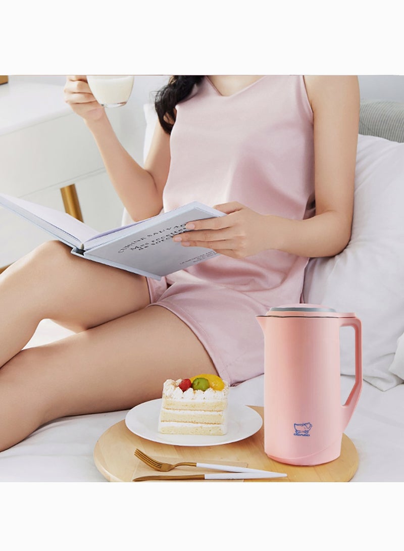 DUMBO Electric Wall-breaking Cooking Soymilk Machine Grinder Juicer 400ml 400W DB-03 Pink - Image 4
