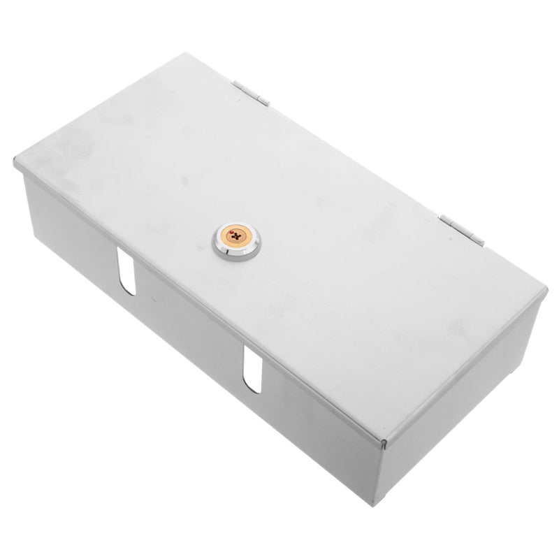 Outdoor Waterproof Electrical Outlet Box with Safety Lock Double Socket Cover - Image 2