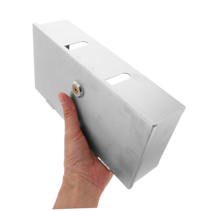 Outdoor Waterproof Electrical Outlet Box with Safety Lock Double Socket Cover - Image 5