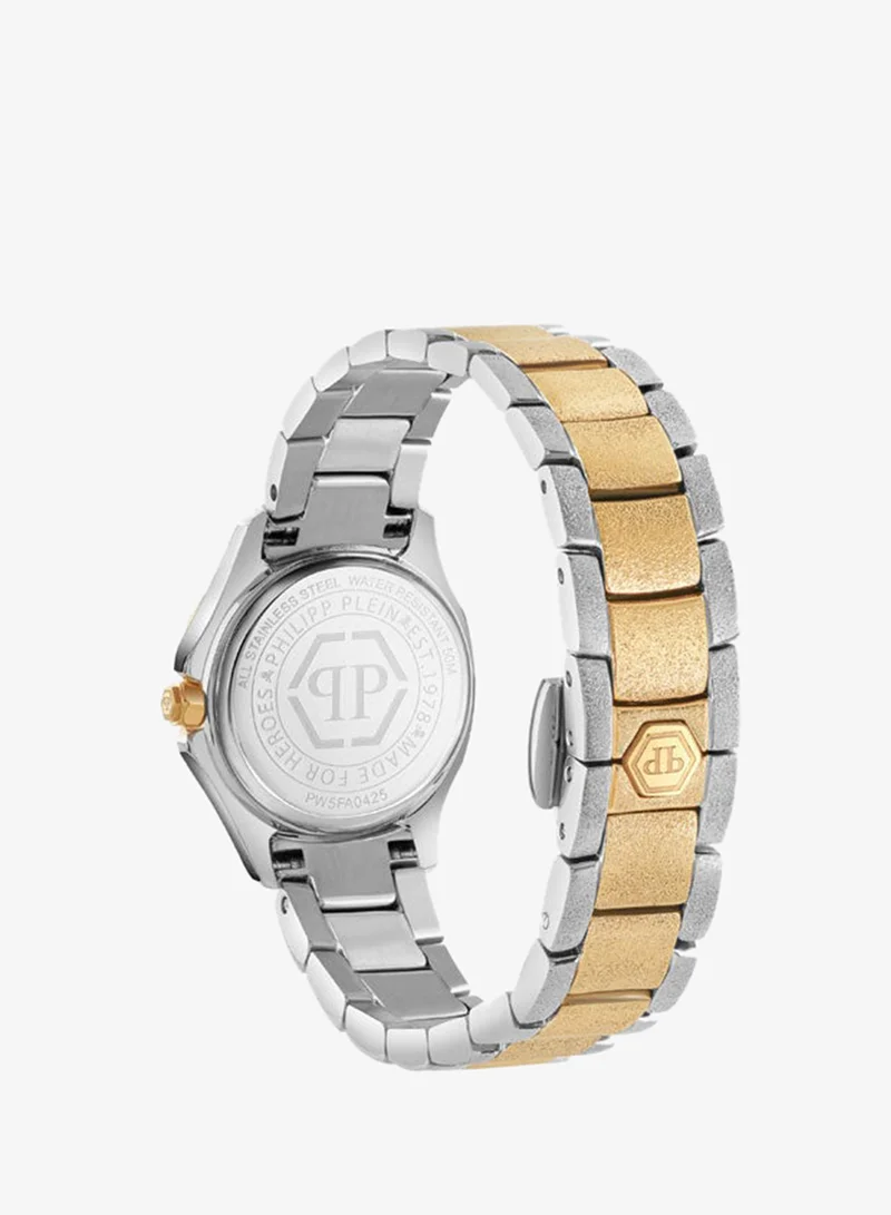 Philipp Plein The Spectre Lady Mini Stainless Steel Bracelet Analog Watch for Women, 29mm