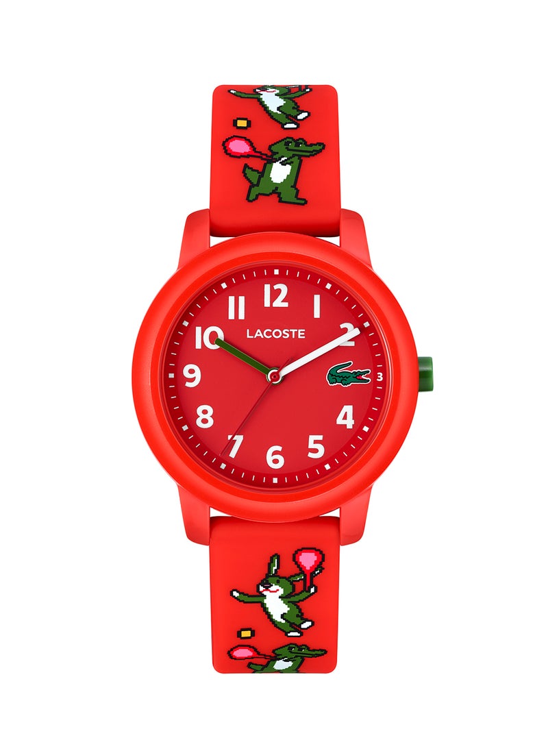 LACOSTE - Kids Unisex Analog Round Shape Silicone Wrist Watch 2030051 - 33 Mm - Image 1