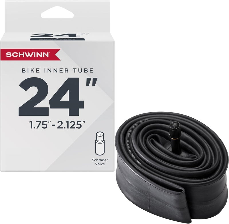 Schwinn 24-Inch Replacement Bike Inner Tube with Schrader Valve - Image 2