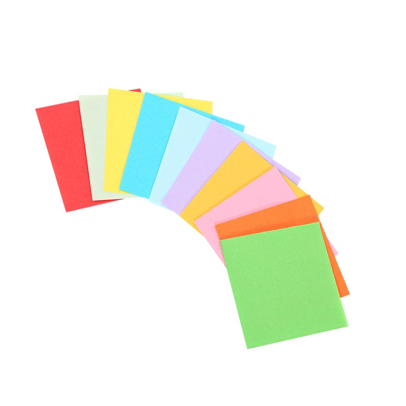 520 pcs 10 Colors Square Folding Paper Colorful Double Sided Origami Crane Craft Sheets 5x5 cm - Image 5