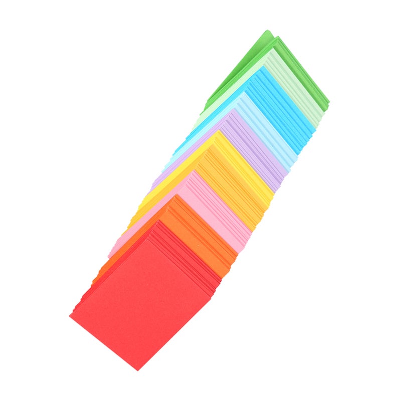 520 pcs 10 Colors Square Folding Paper Colorful Double Sided Origami Crane Craft Sheets 5x5 cm - Image 4