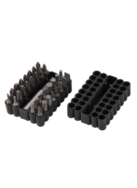 Single End Screwdriver Bit Set, 33-Piece – Precision Steel Bits with Magnetic Tips, Durable Storage Case, Compatible with Drills and Screwdrivers for Home, Automotive, and DIY Projects