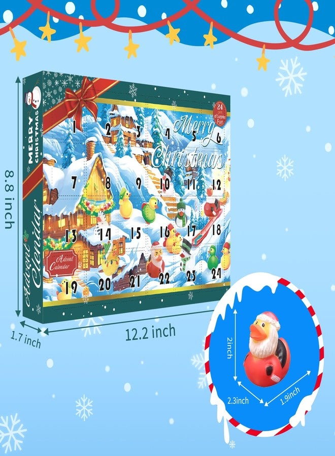 HBYDO Christmas Advent Calendar 2025 with 24 Rubber Ducks, 24 Days Countdown Blind Boxes Holiday Fun Rubber Ducky Bath Toys Set, Christmas Party Favor Xmas Surprise Gifts Boxes - Image 5