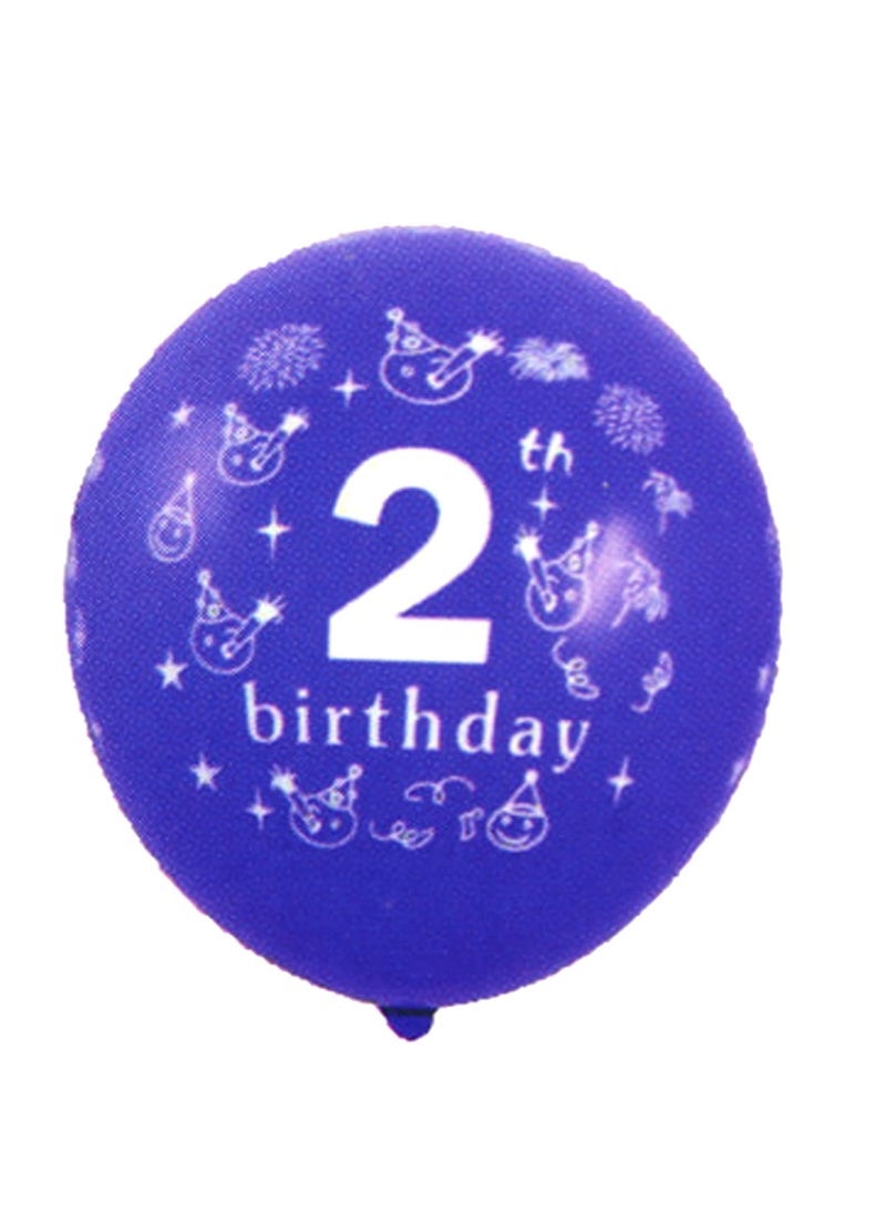 بارتي فن عيد ميلاد سعيد 12 بالونات - رقم 2 - Image 1