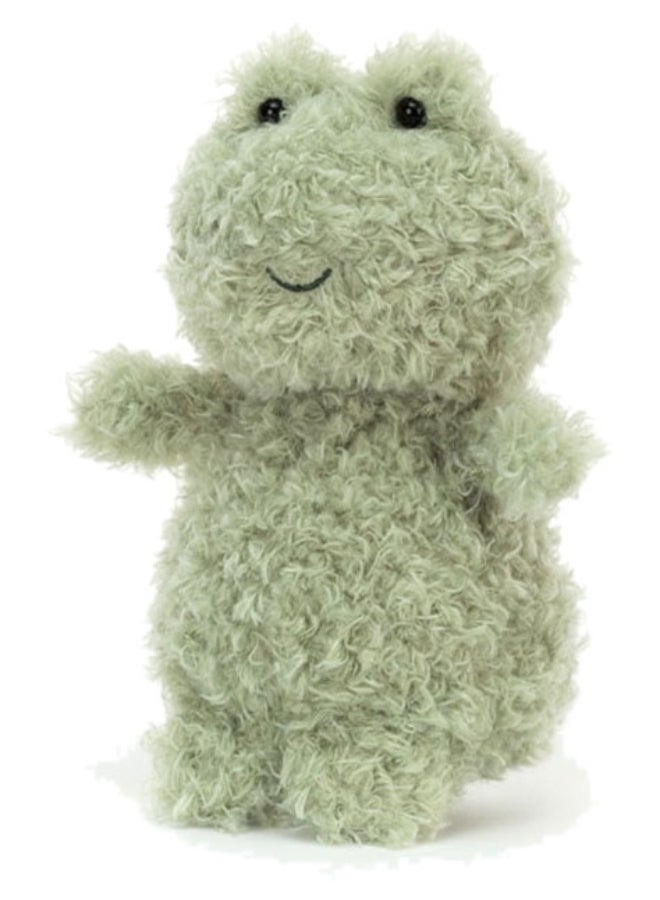 Jellycat Little Frog Plush – Soft Stuffed Toy with Cordy Legs, Cute Valentine’s Gift for Kids & Adults, Collectible Jellycat, 18cm - Image 1