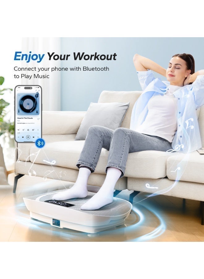 MERACH Vibration Plate Exercise Machine - Whole Body Workout for Women - Image 2