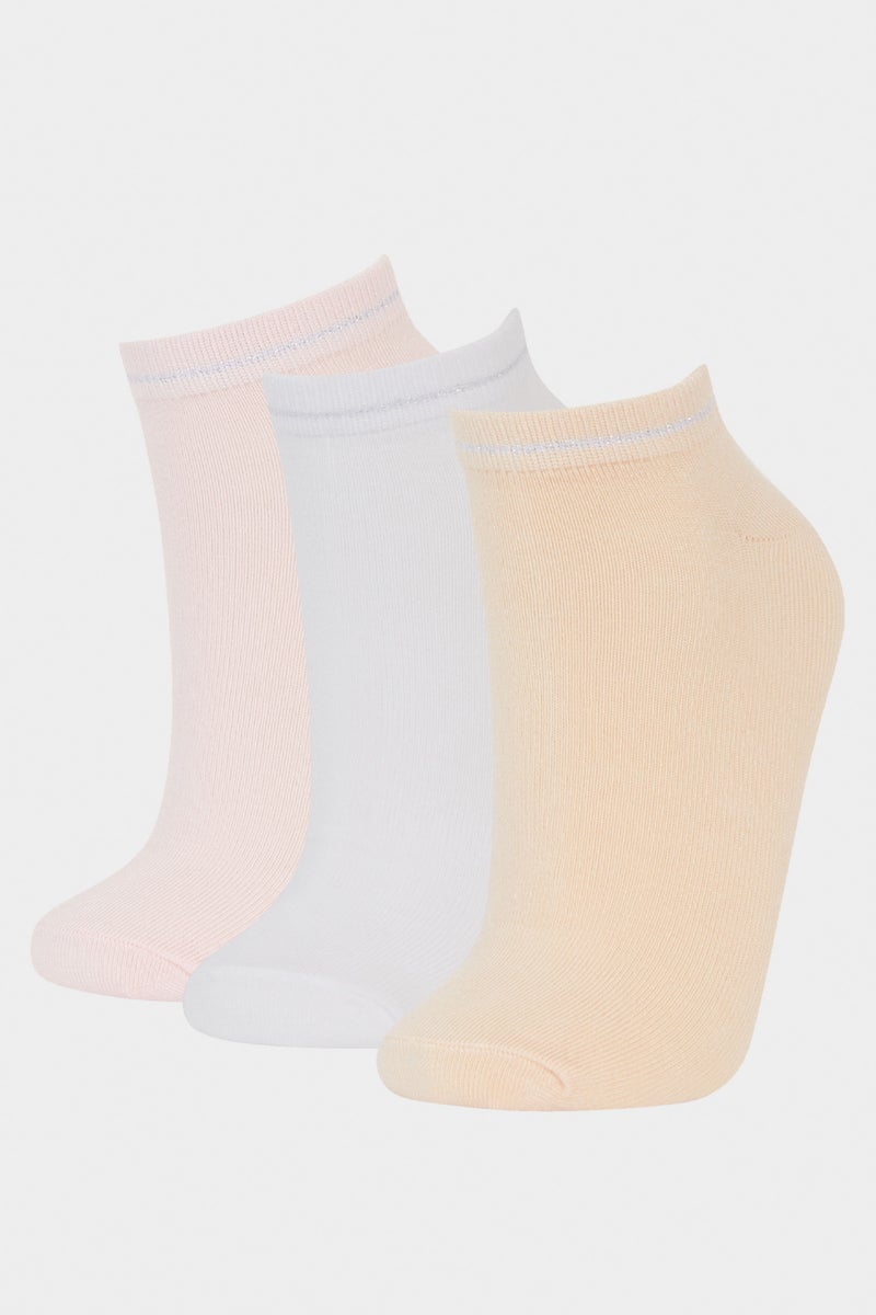 DeFacto Multicolour Woman Woman 3 piece Short Socks Casual - Image 1