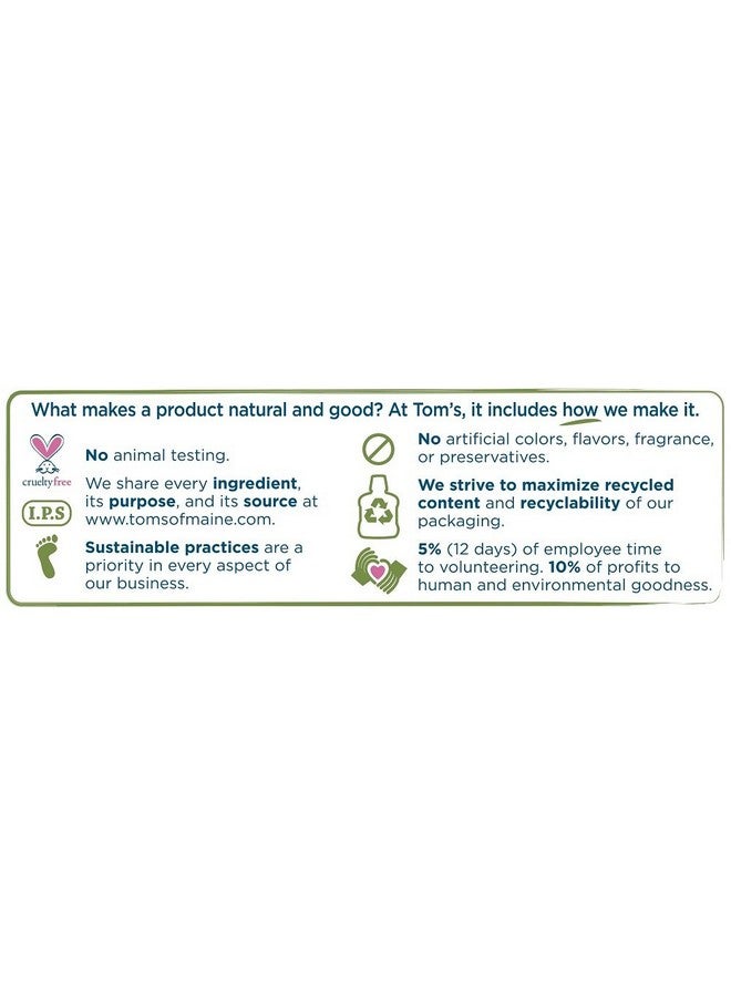 تومز أوف ماين معجون أسنان تومز أوف ماين الطبيعي الخالي من الفلورايد والمقاوم للبلاك والمبيض، بنكهة الشمر، 5.5 أونصة. - Image 3