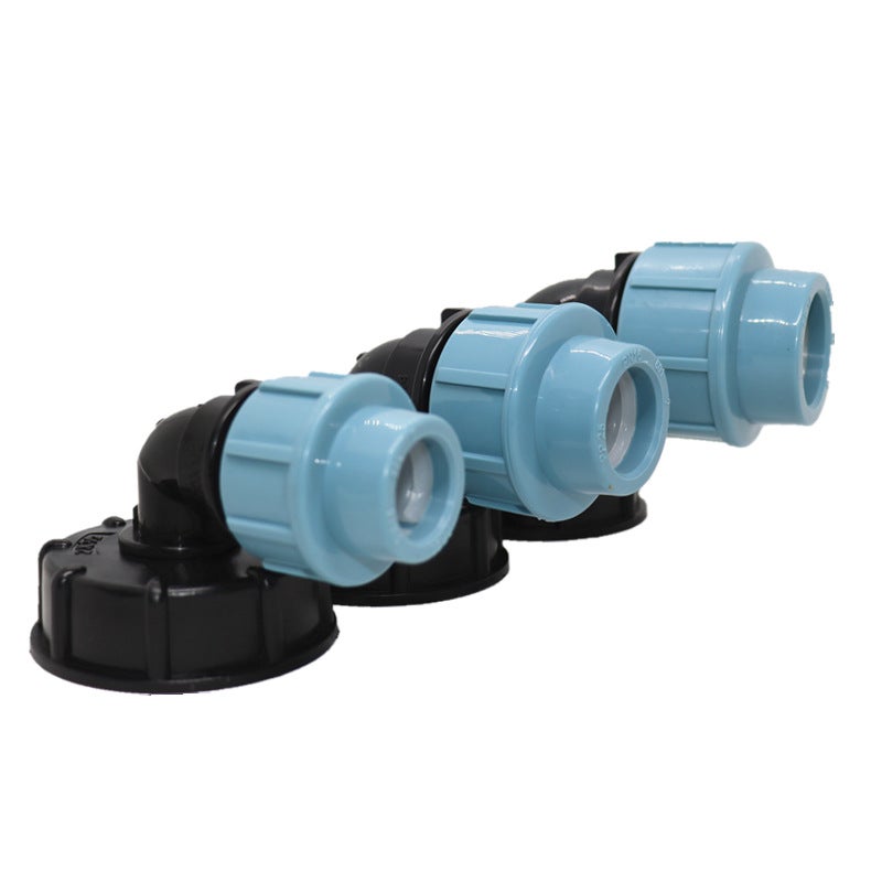 Plastic Barrel Connector Ibc Ton Barrel Connector Ton Barrel Fittings Garden Pipe Connector Elbow Ton Barrel Tee Valve - Image 5