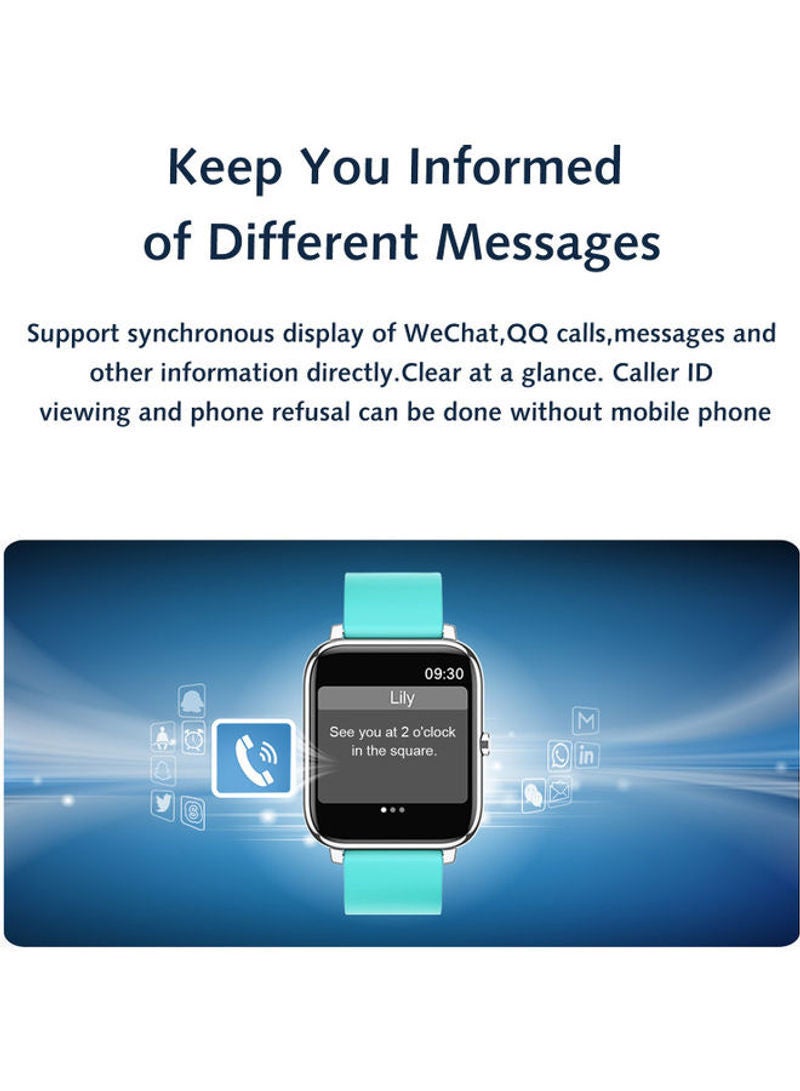 NIBEMINENT Rowatch 1 IPS Touch Screen Smart Sports Blue - Image 4