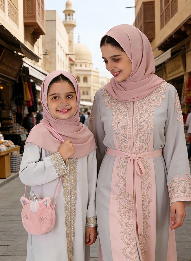 حقيبة كتف لطيفة من القطيفة الوردية على شكل وحيد القرن حقيبة كروس بودي ناعمة ورقيقة للفتيات حقيبة حمل للأطفال مخصصة للخروج اليومي ولعب الأطفال وحفلات أعياد الميلاد والسفر وتخزين الأغراض الصغيرة الأساسية هدية مثالية - Image 2