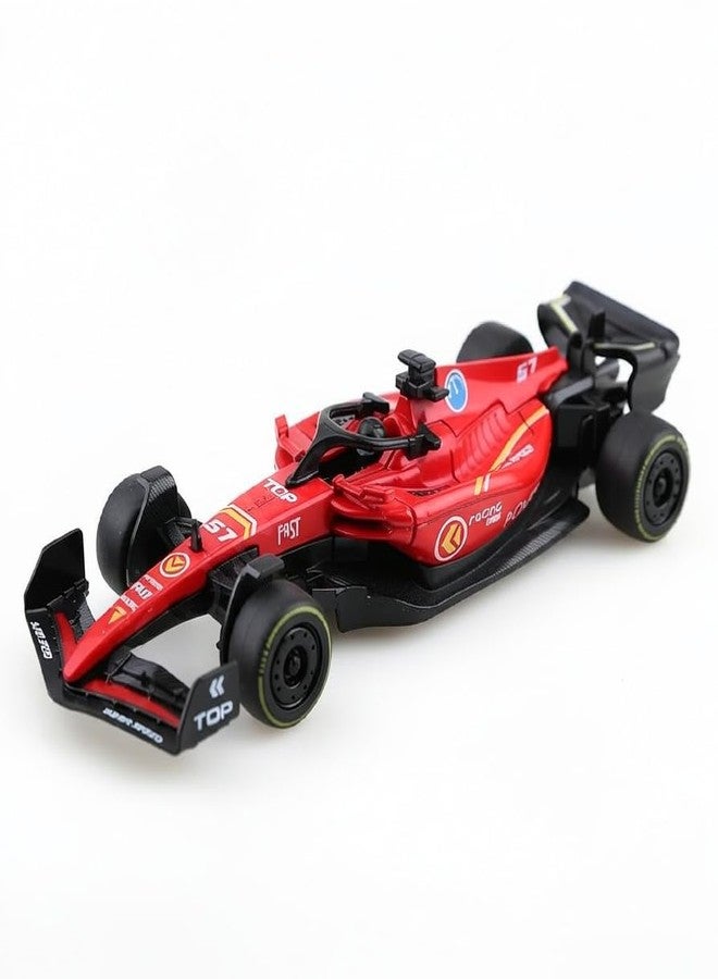 Space Enterprises Racing Die cast Metal Cars for Kids Pull Back Simulation Scale Model High Speed Racing Vehicles Collectible Car Toy for Kids - Image 1