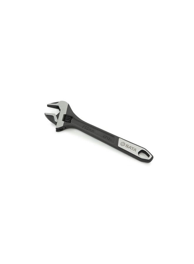 Sata 47124 10" Wide Jaw Adjustable Wrench - Image 1