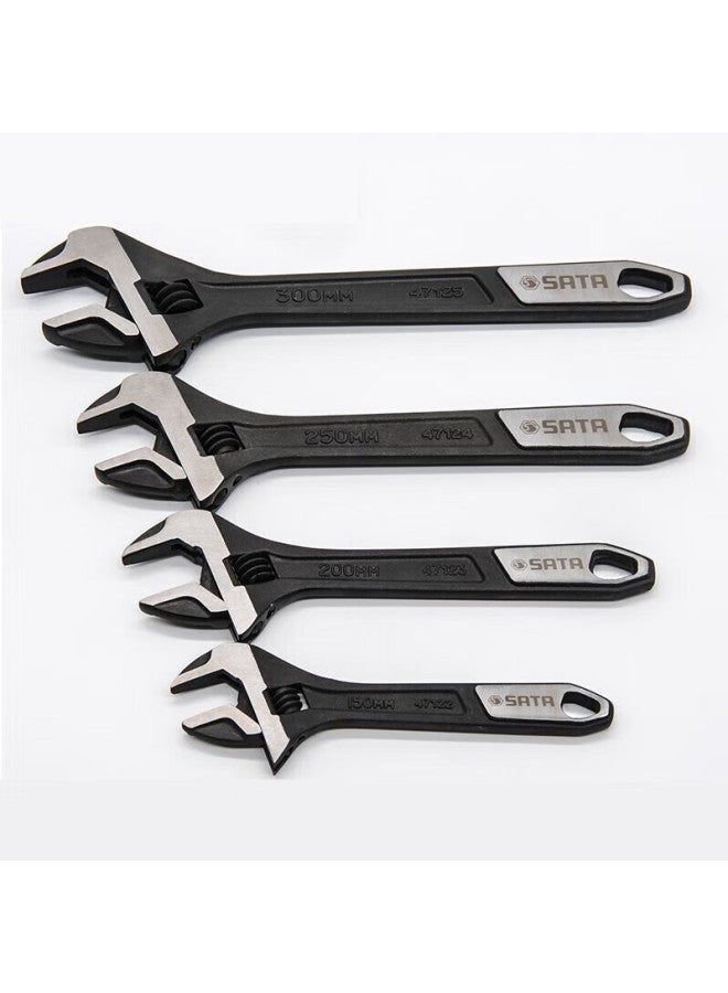 Sata 47124 10" Wide Jaw Adjustable Wrench - Image 2