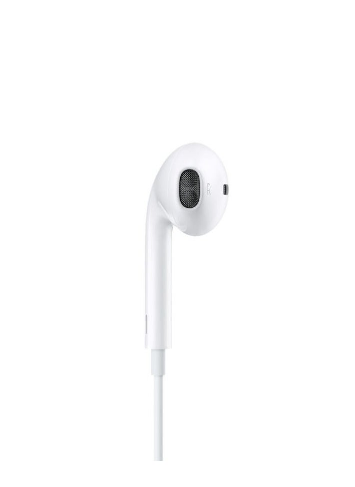 ماركة غير محددة - سماعات EarPods مع موصل Lightning سلكية A 1748 صوت بجودة عالية وميكروفون للمكالمات الواضحة - أبيض - Image 1