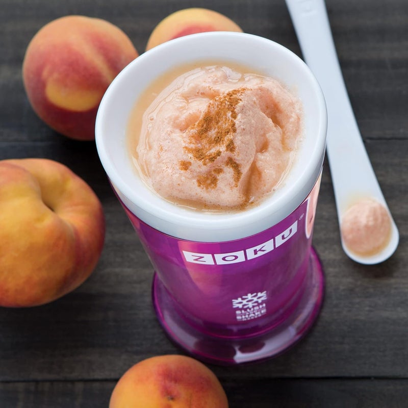 ZOKU Original Slush and Shake Maker, Compact Make and Serve Cup with Freezer Core Creates Single-Serving Smoothies, Slushies and Milkshakes in Minutes, BPA-free, Purple - Image 5