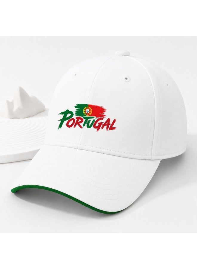 PRINTSHOP4ME Portugal Unisex Adult Football Cap for Both Men and Women With Metal Adjustable Buckle Closure - Perfect for Football Fans, Match Days, Outdoor Activities, and Everyday Wear - Image 3