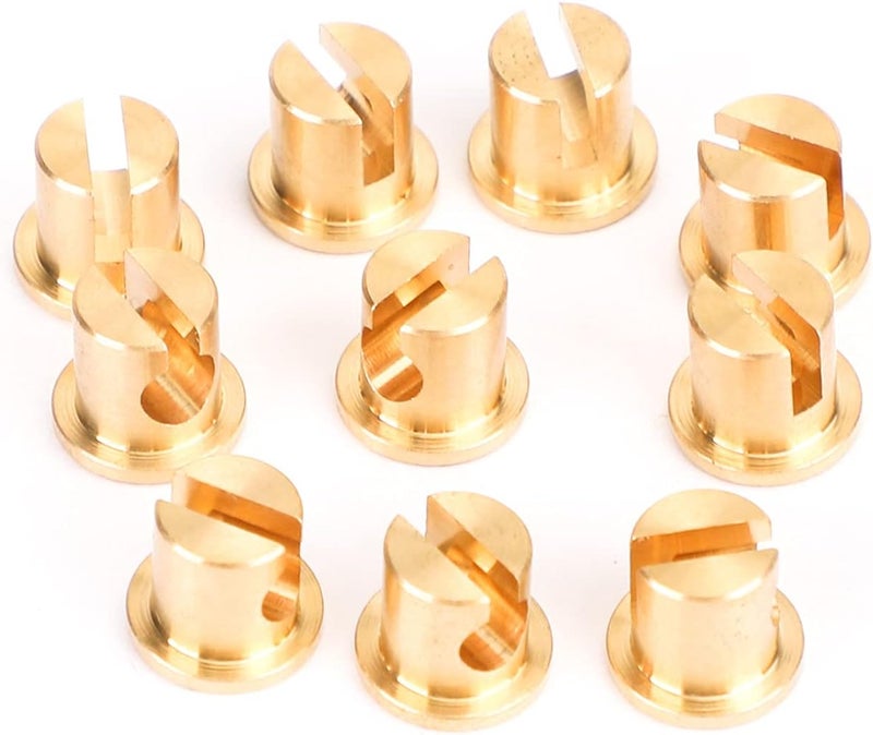 Topteng Universal Carburetor Throttle Cable End Joint Guide Nut - 10 Pieces for ATV Models - Image 1