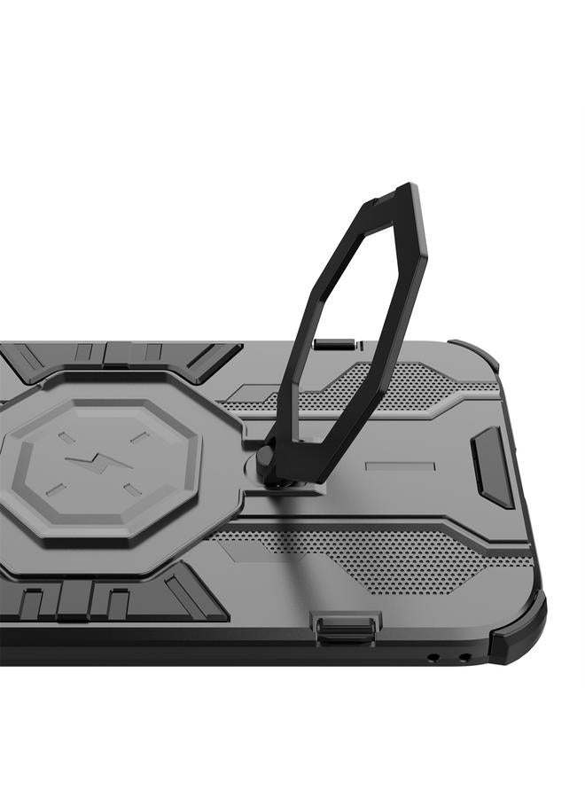 S-TOP Case For iPhone 14 Pro Max MagSafe Supersonic Armor Holder PC Hybrid TPU Phone Case - Image 4