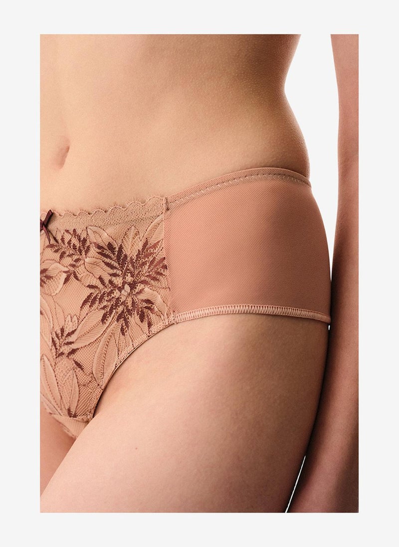 Penti Women Cheeky Hipster Beige Briefs - Image 3