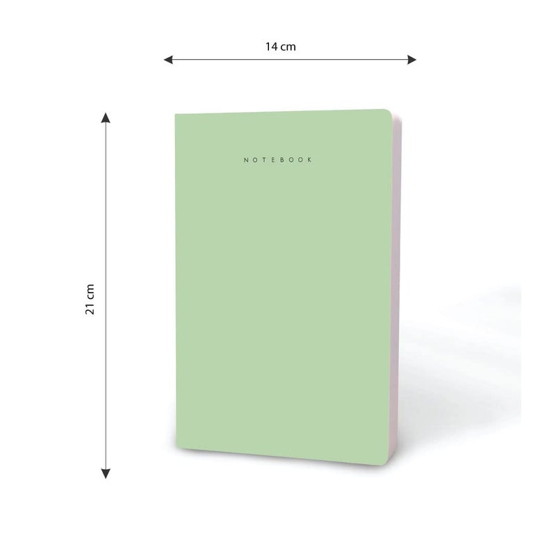 FACTOR NOTES A5 Notebook: 90 GSM | Ruled | 160 Pages (Laurel Green) - Image 3