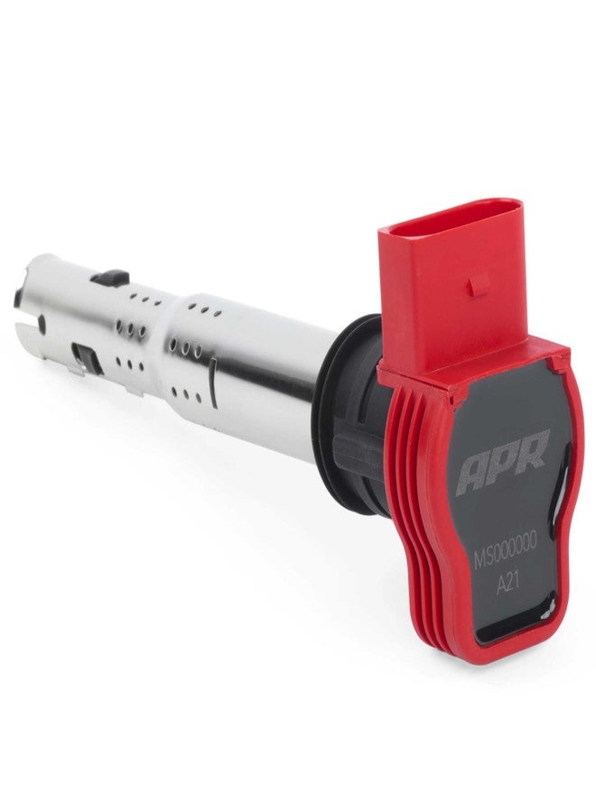ايه بي أر ملف إشعال APR MS100208 (أحمر) - لطرازات مختارة من مجموعة فولكس فاجن PQ35 وPQ45 (فولكس فاجن، أودي، لامبورغيني، وبورش) موديلات 2004 وما بعدها - بديل مباشر لقطع غيار المصنع الأصلية - عبوة واحدة - Image 1