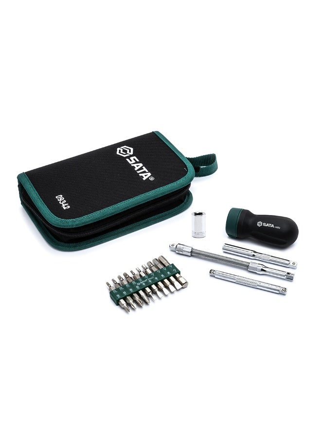 Sata SATA GL09342 25-Piece Ratcheting Stubby Screwdriver Set  - Image 3