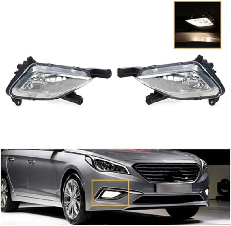 Vuzmode Front Light Assembly for Hyundai Sonata 2015-2017 - Image 4