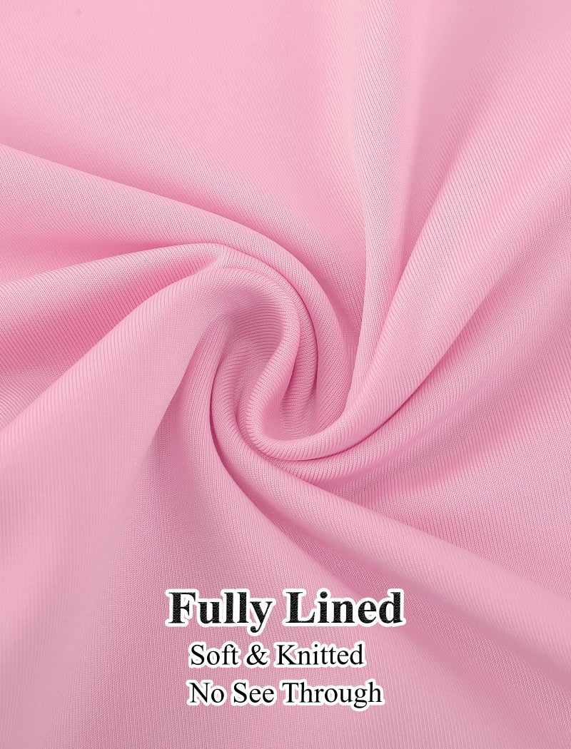 EXARUS Girls Dresses Bodycon Teen Valentine Formal Cocktail Homecoming Wedding Guest Prom Party Dance Holiday Formal Long Sleeve Off The Shoulder Ruched Mini Tight Pencil Dress Kids Pink 12Y - Image 4