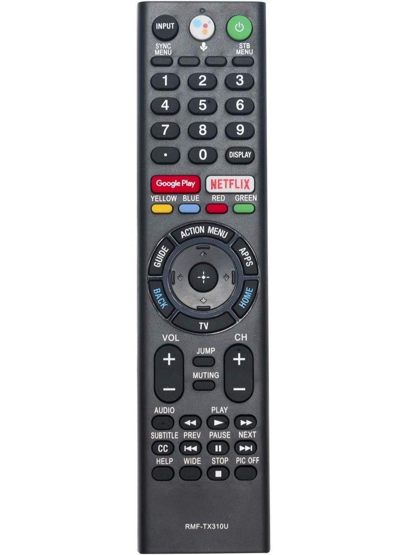 New Replacement Remote Control, Remote Control Fit, Universal Remote Control Compatible with Sony Bravia TV XBR-49X800G XBR-43X800G XBR-85X850F XBR-75X850F XBR-65X850F XBR-85X900F - Image 2