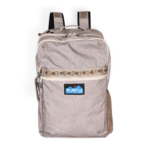 KAVU Hauler Hills Travel BackpackTaupe Topo - Image 1
