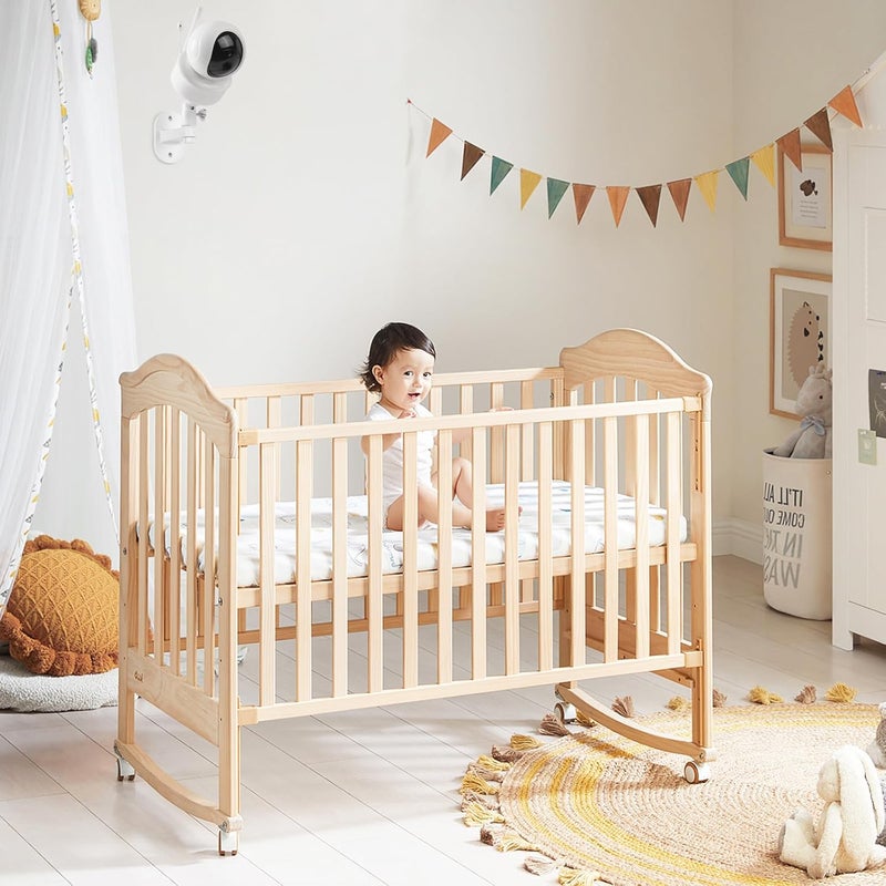 wochel Adhesive Baby Monitor Mount for iFamily SM650SM653SM43E Sturdy and Stable Baby Camera Stand with Adjustable Angle for iFamily Baby Monitor - Image 4