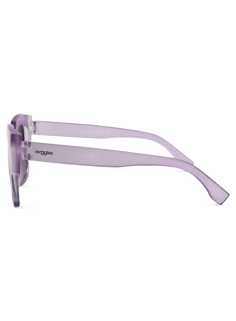 Woggles Blazeon Purple Square Kids Sunglasses