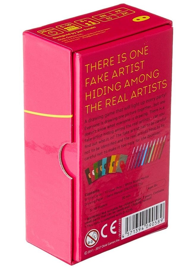 Oink Games - Board Game A Fake Artist Goes To New York - Image 1