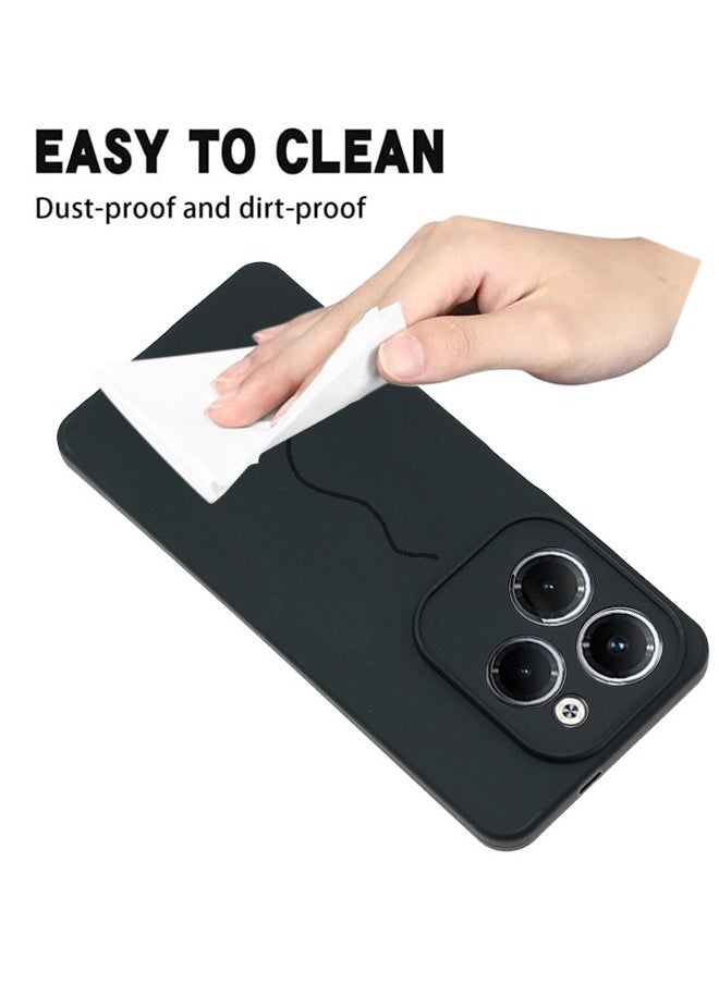 X-level Soft Silicone TPU Case for Infinix Hot 40/X6836, Comfortable Touch Protective Cover Smooth Camera Protection Anti-drop Anti-scratch Back cover Mobile Phone accessories Protector  - Image 2