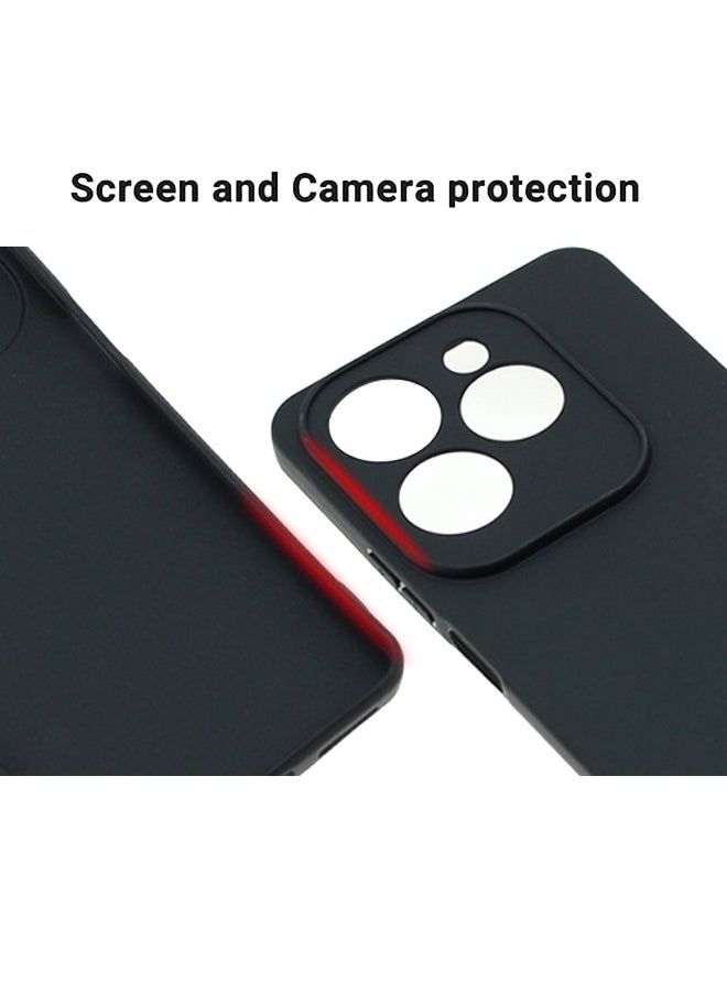 X-level Soft Silicone TPU Case for Infinix Hot 40/X6836, Comfortable Touch Protective Cover Smooth Camera Protection Anti-drop Anti-scratch Back cover Mobile Phone accessories Protector  - Image 3
