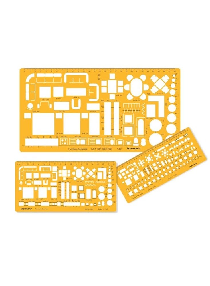Isomers Isomars Furniture Templates Combo - Set of 3 - Image 1