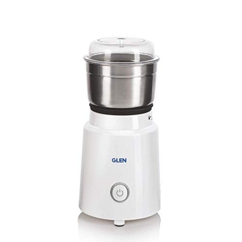 Glen Electric Mini Grinder 350 Watt | 1 Jar | ABS Body | ISI Certified| 2 Year Warranty White (SA 4045 NG) - Image 1