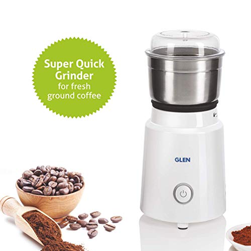 Glen Electric Mini Grinder 350 Watt | 1 Jar | ABS Body | ISI Certified| 2 Year Warranty White (SA 4045 NG) - Image 5
