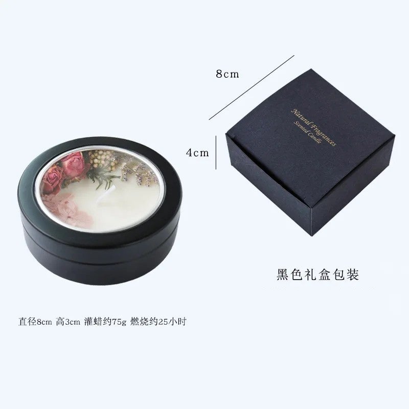 Y&D Luxury Scented Candles Gift Box: Artificial Flower, Essential Oil Aromatherapy, Valentine's Day Gift & Home Decor - Image 5