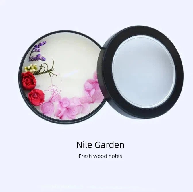 Y&D Luxury Scented Candles Gift Box: Artificial Flower, Essential Oil Aromatherapy, Valentine's Day Gift & Home Decor - Image 1