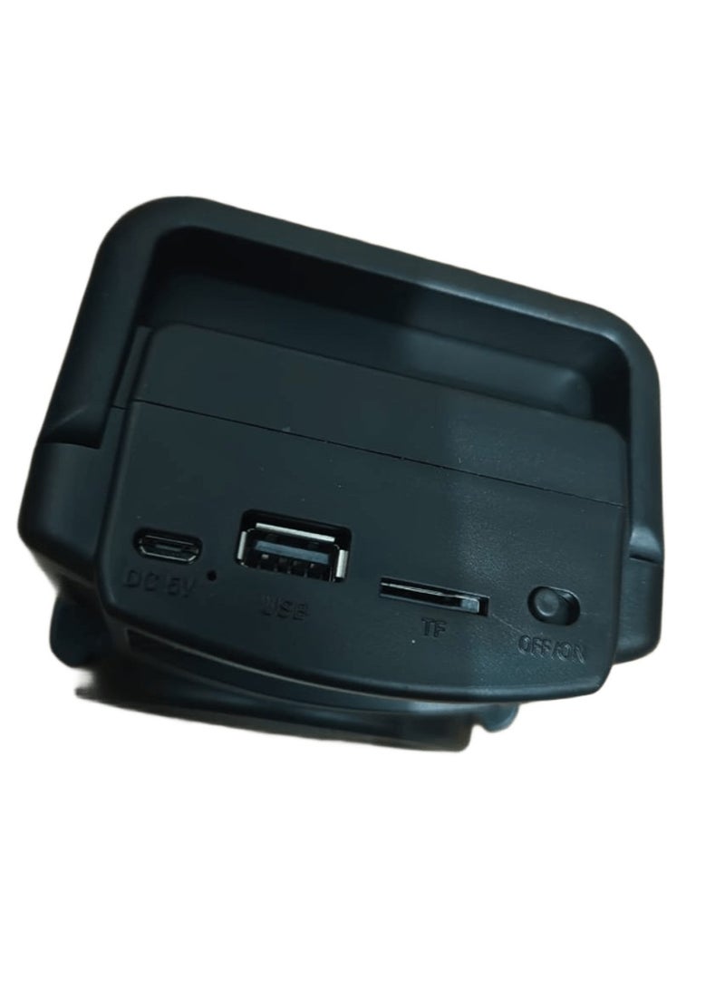 ZR225S Portable Wireless Bluetooth Speaker with USB and FM Radio delivers high-quality sound, dynamic presentation, high-quality bass, and a rechargeable battery. - Image 3