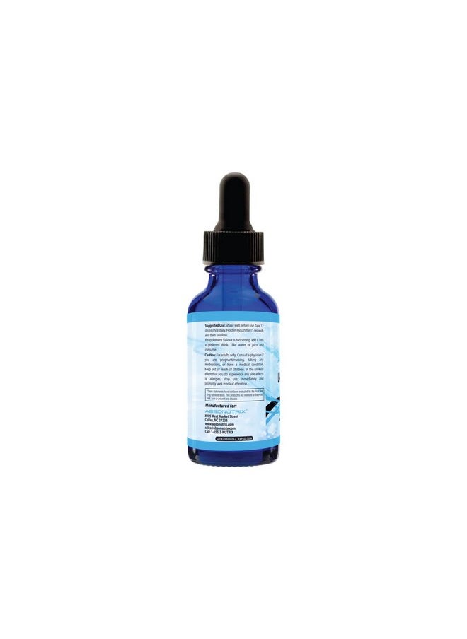 Absonutrix - Lergothioneine Liquid Supplement 590 Mg 200 Servings Boosts Healthy Vision Quality Potent Ingredients Helps Circulation Third Party Tested Made In The Usa Nongmo Crueltyfree - Image 1