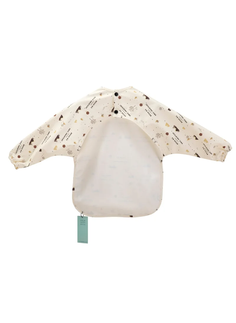 ONCE UPON A DUA Long Sleeved Pocket Bib with Carry Pouch